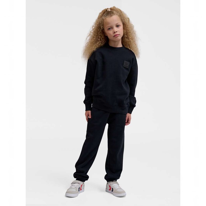 Pantalon Survêtement Hummel Clean Enfant Noir | 344676-428