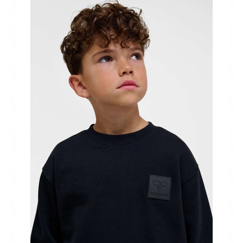 Pantalon Survêtement Hummel Clean Enfant Noir | 344676-428