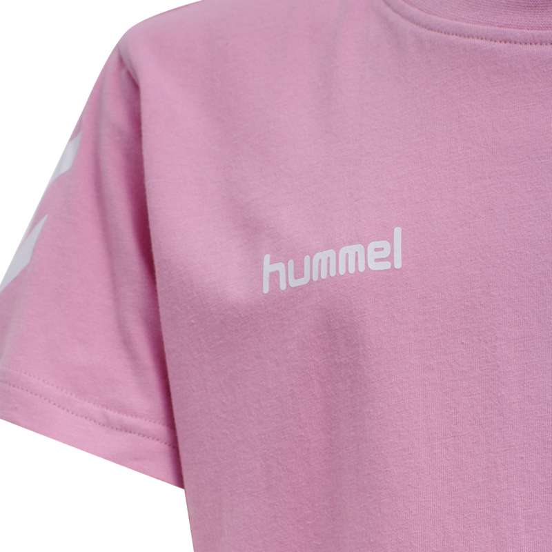 Pantalon Survêtement Hummel Go Cotton S/S Enfant Rose | 992890-612