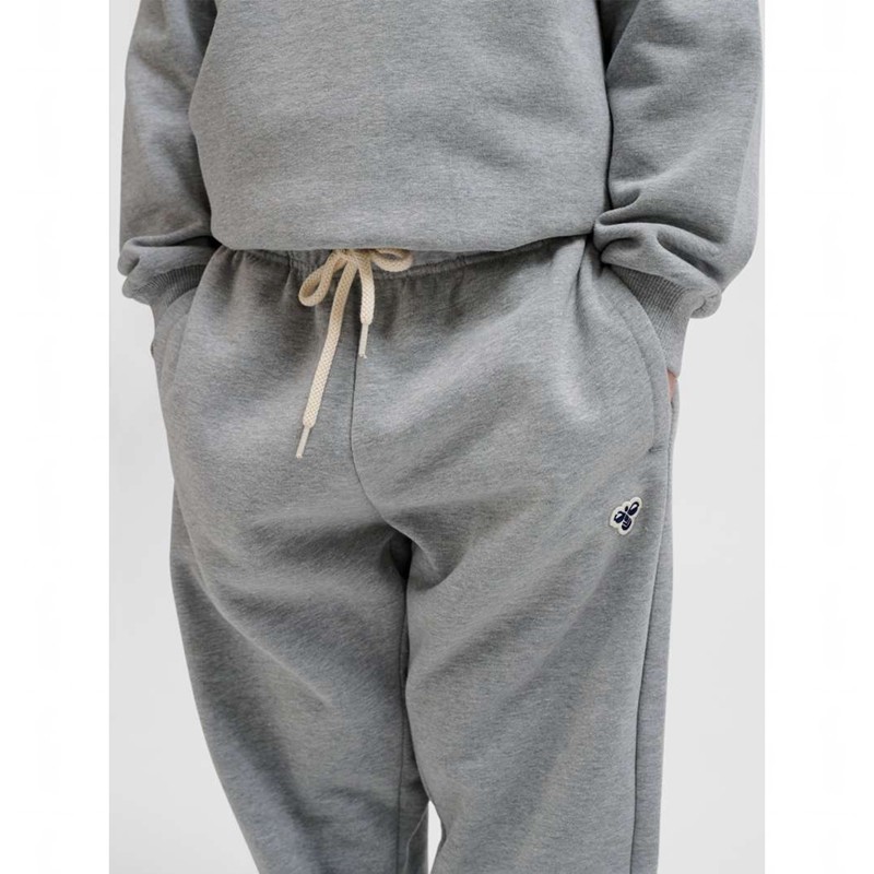 Pantalon Survêtement Hummel Jr Loose Bee Enfant Grise | 988891-778