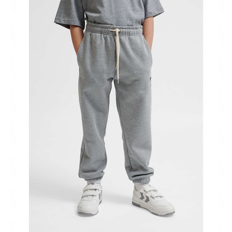 Pantalon Survêtement Hummel Jr Loose Bee Enfant Grise | 988891-778