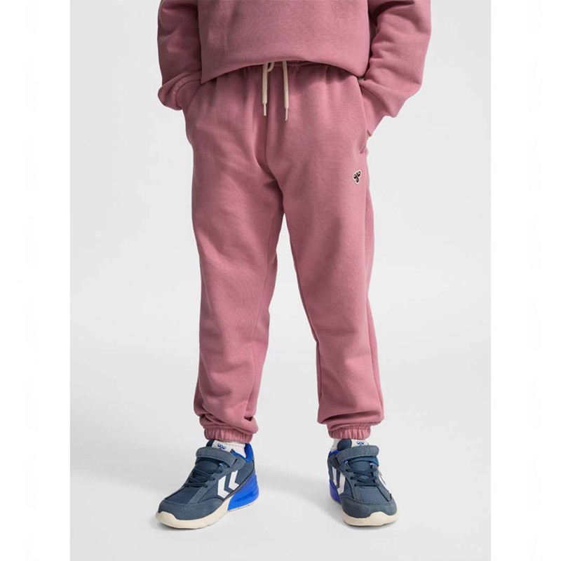 Pantalon Survêtement Hummel Jr Loose Bee Enfant Rose | 463426-438