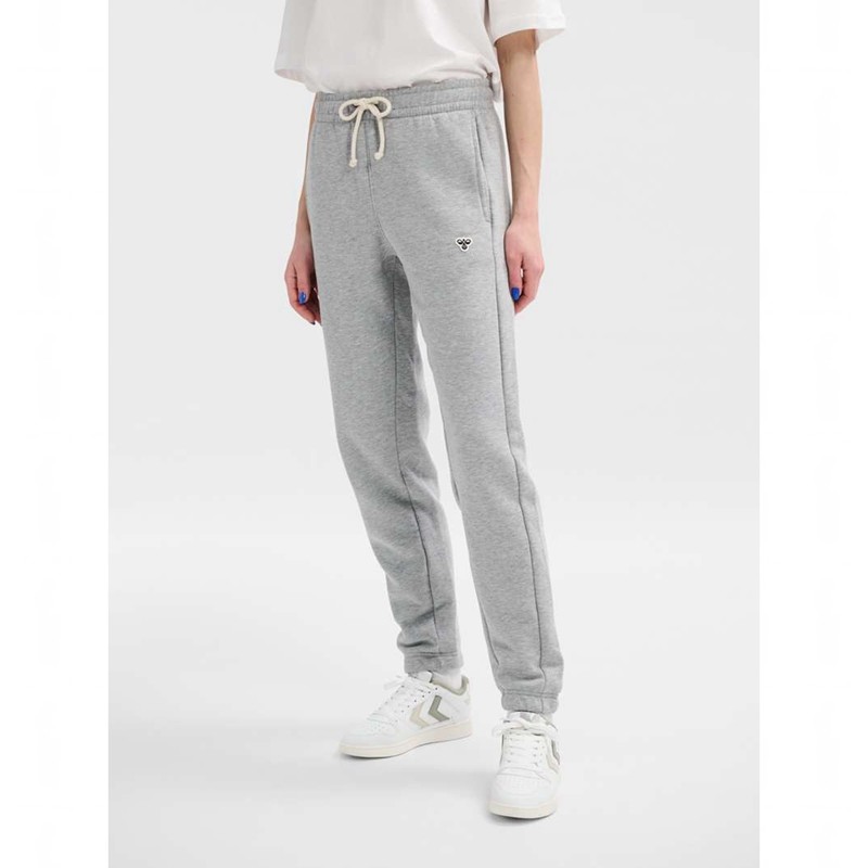 Pantalon Survêtement Hummel Loose Bee Femme Grise | 658361-934