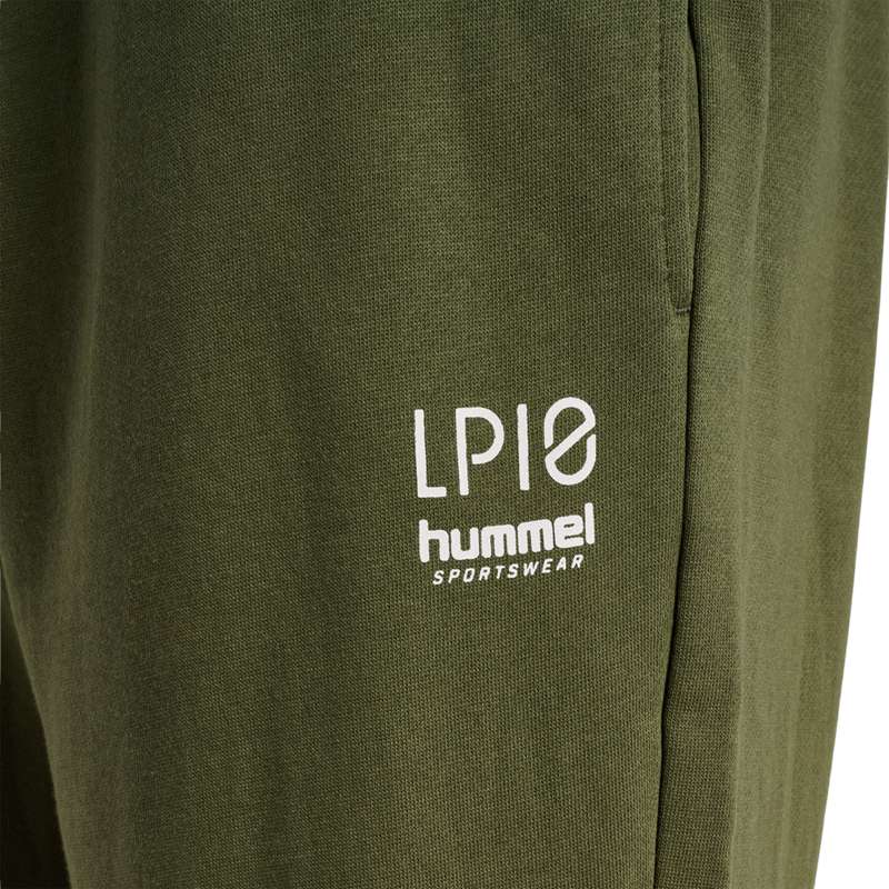 Pantalon Survêtement Hummel Lp10 Loose Homme Vert | 281666-112