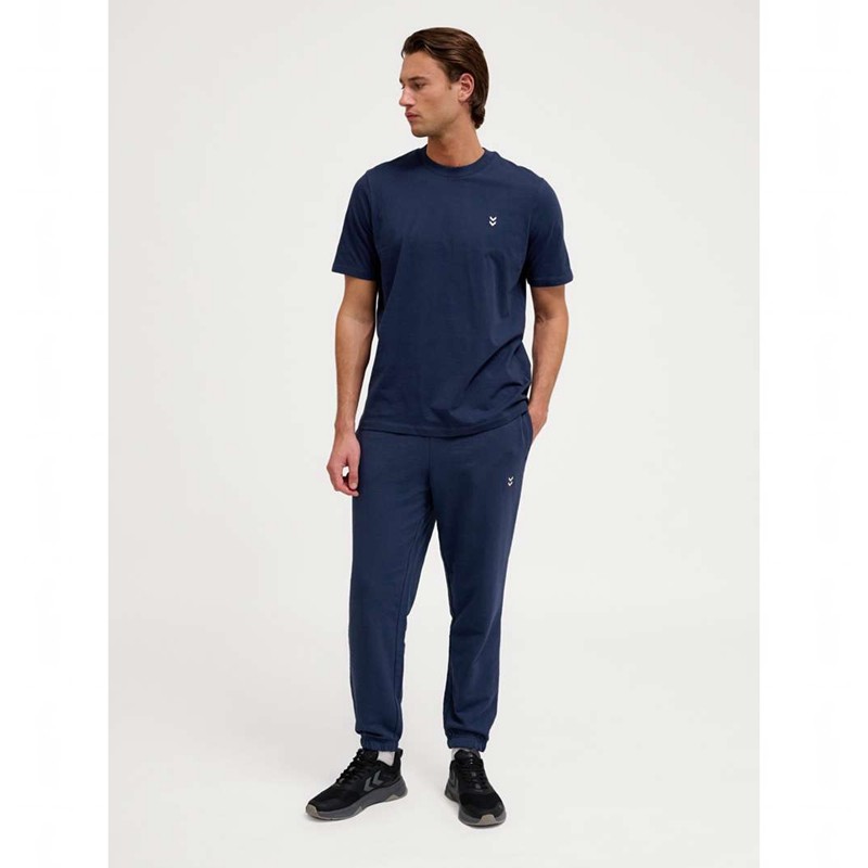 Pantalon Survêtement Hummel Pulse Homme Bleu Marine | 981009-721