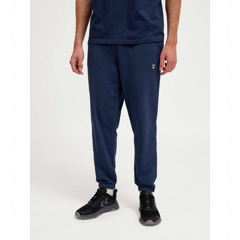 Pantalon Survêtement Hummel Pulse Homme Bleu Marine | 981009-721