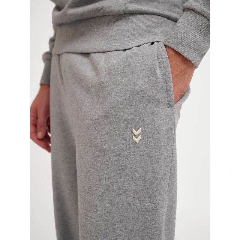 Pantalon Survêtement Hummel Pulse Homme Grise | 556374-618