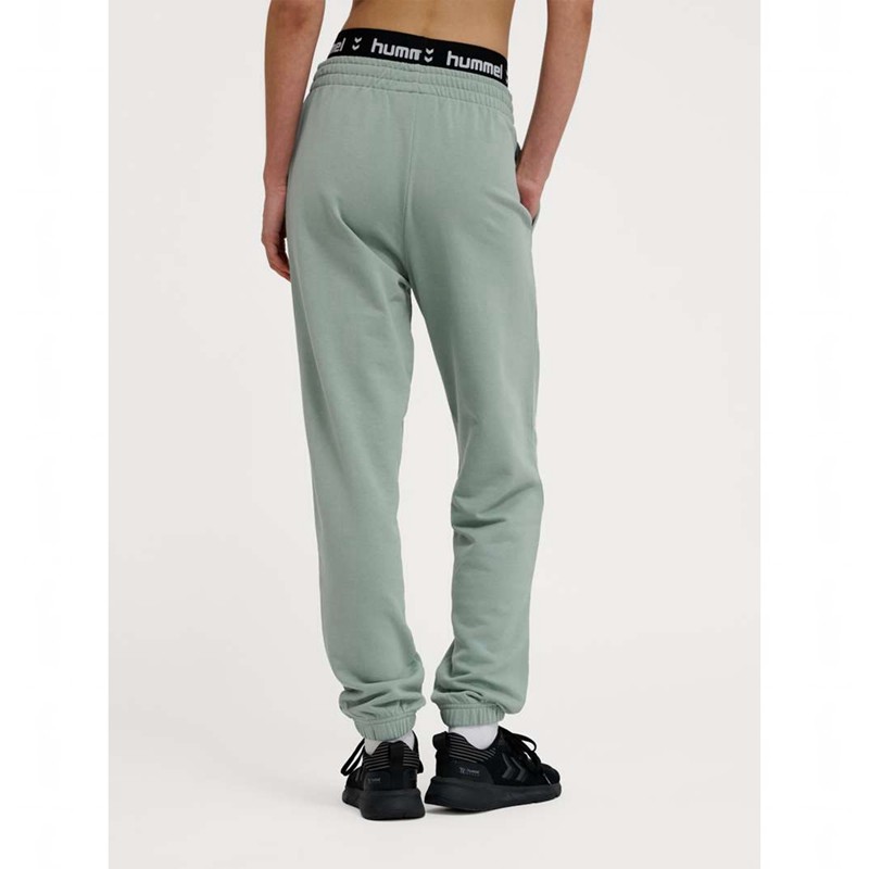 Pantalon Survêtement Hummel Pulse W Femme Grise | 132708-354