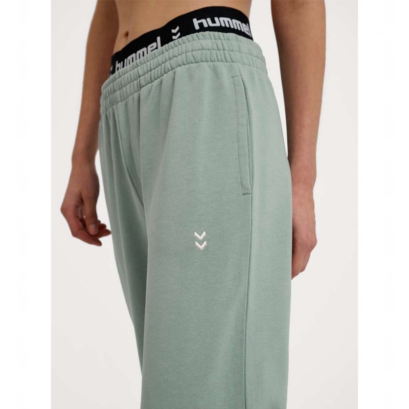 Pantalon Survêtement Hummel Pulse W Femme Grise | 132708-354