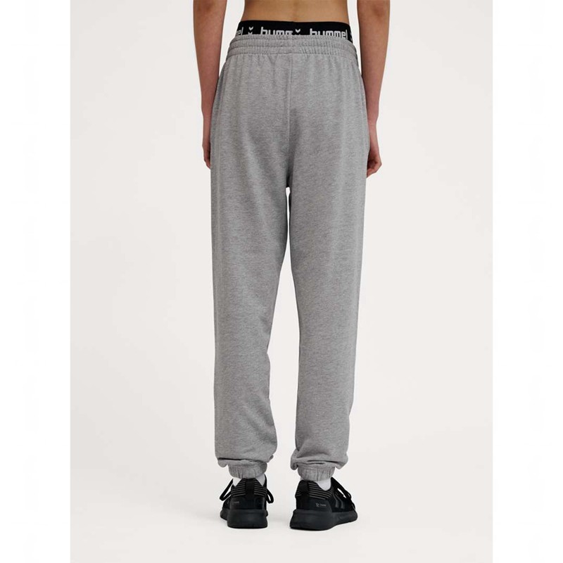 Pantalon Survêtement Hummel Pulse W Femme Grise | 890690-357