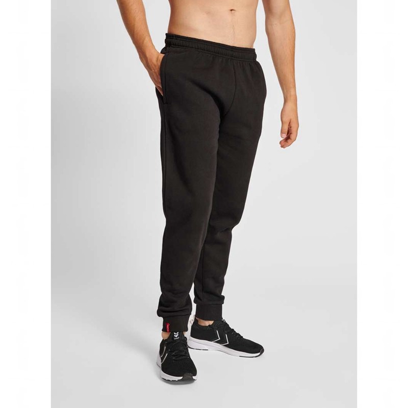 Pantalon Survêtement Hummel Red Basic Homme Noir | 452220-586