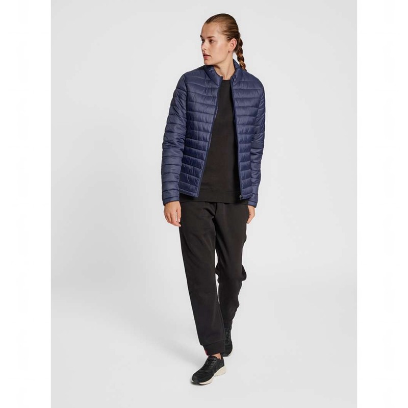 Pantalon Survêtement Hummel Red Quilted Femme Bleu Marine | 676561-401