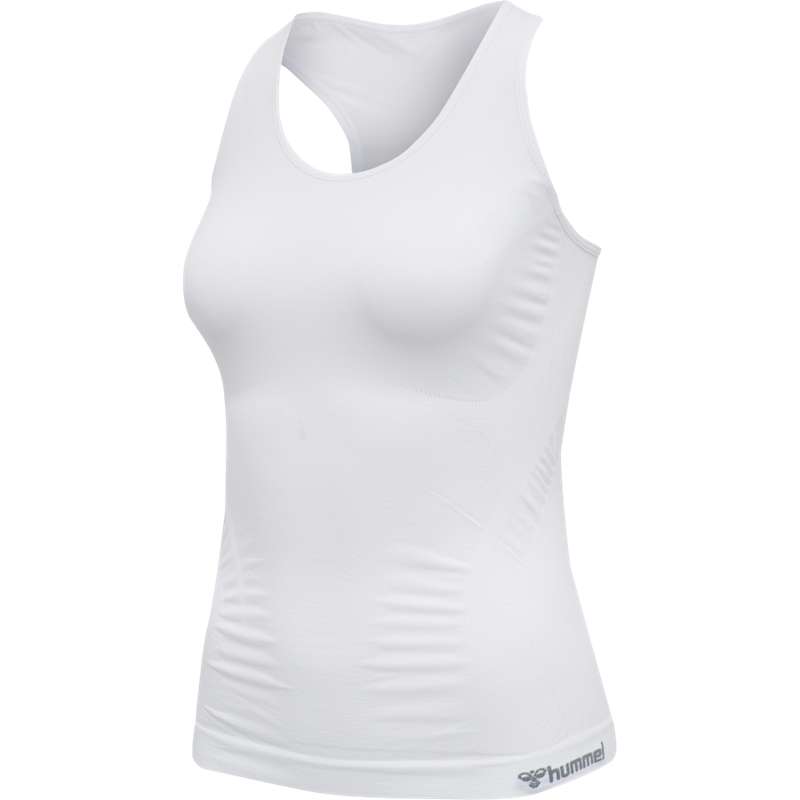 Pantalon Survêtement Hummel Tif Seamless Femme Blanche | 375943-062