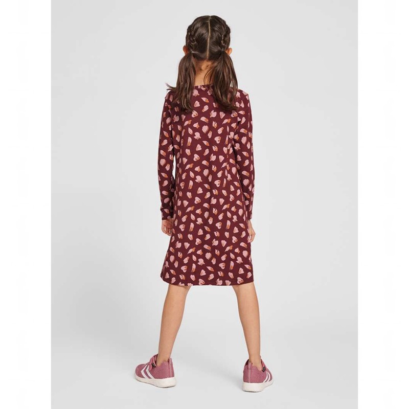 Peignoir Hummel Carolina Night L/S Enfant Bordeaux | 227955-325