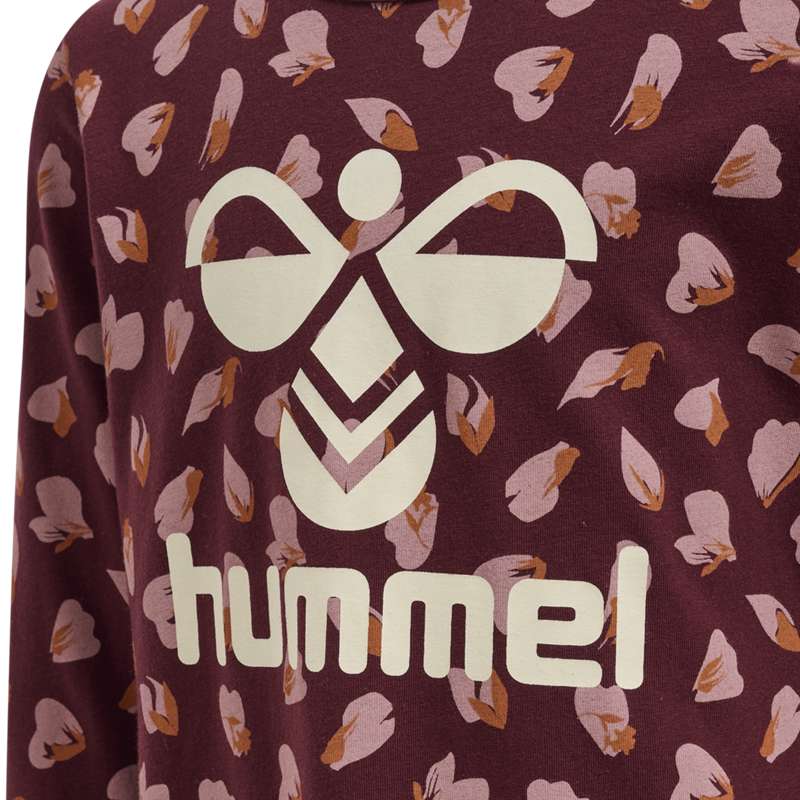 Peignoir Hummel Carolina Night L/S Enfant Bordeaux | 227955-325
