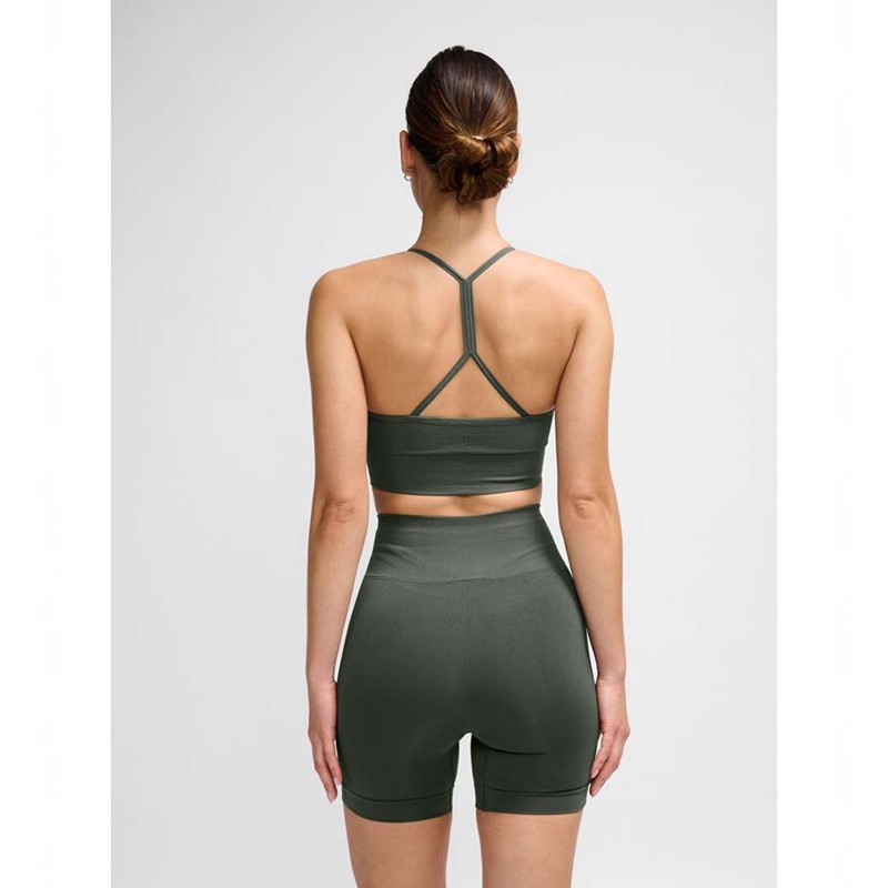 Peignoir Hummel Tiffy Seamless Top Femme Vert | 426669-970