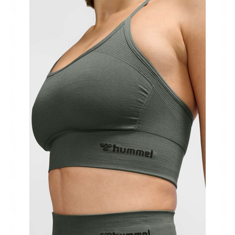Peignoir Hummel Tiffy Seamless Top Femme Vert | 426669-970