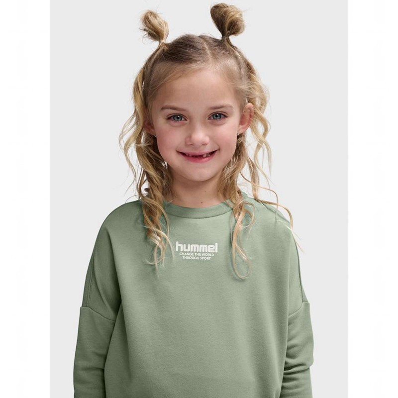Peignoir Hummel Zippi L/S Enfant Vert | 040137-912