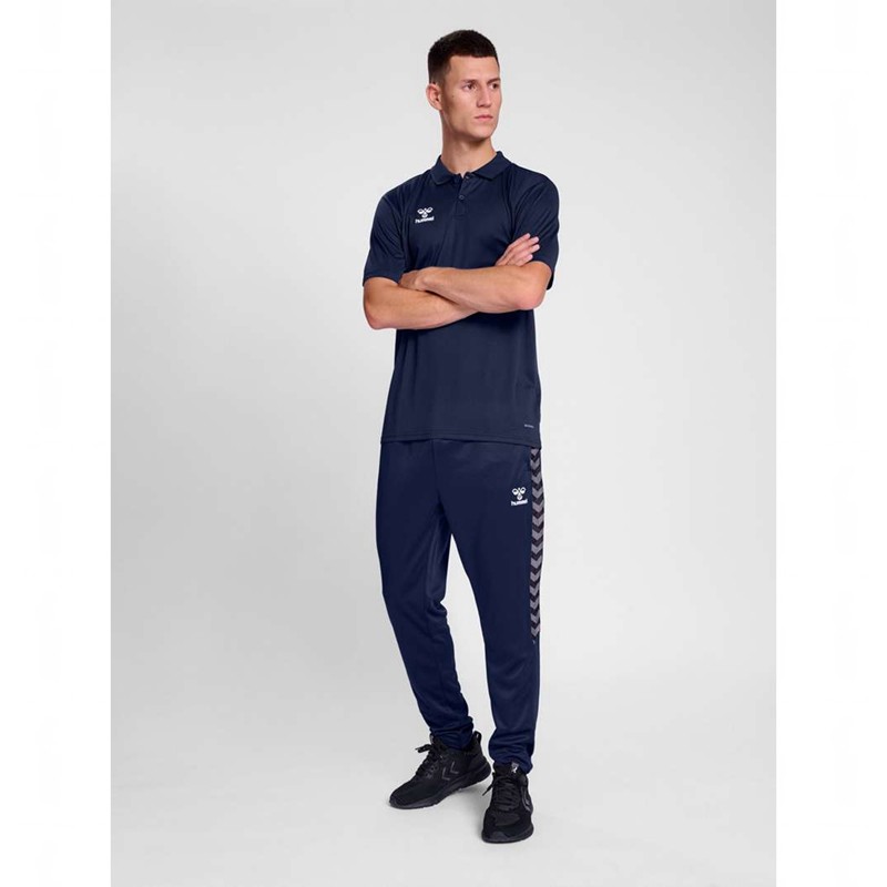 Polos Hummel Essential Homme Bleu Marine | 353389-371