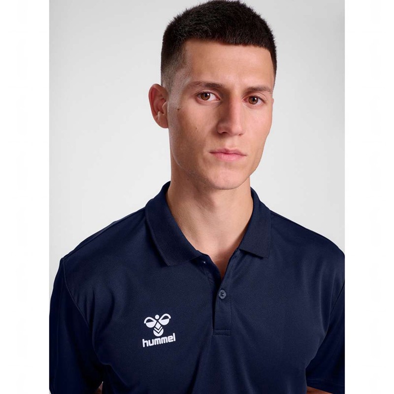 Polos Hummel Essential Homme Bleu Marine | 353389-371