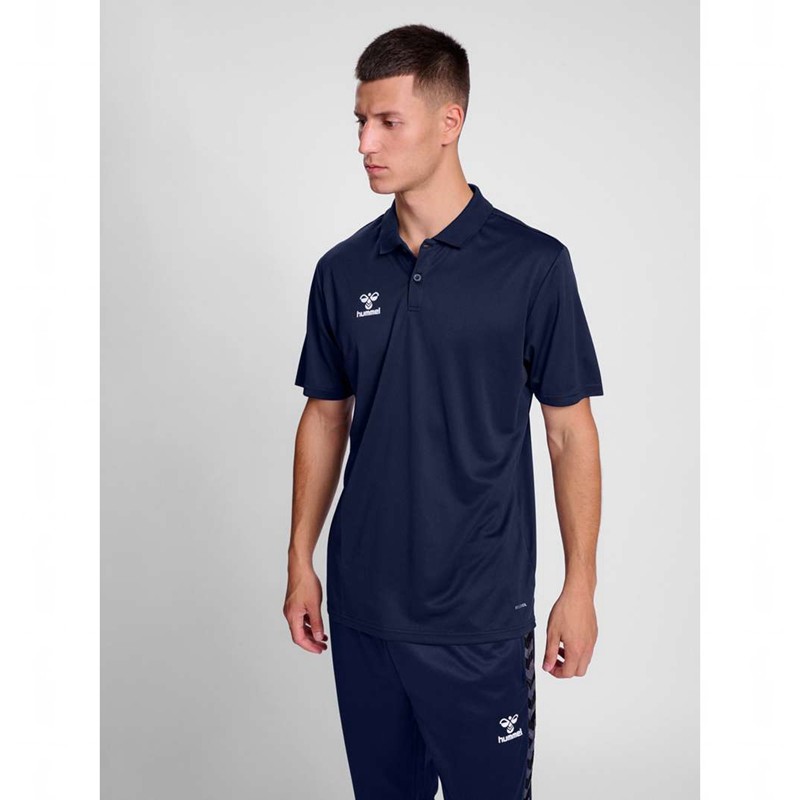 Polos Hummel Essential Homme Bleu Marine | 353389-371