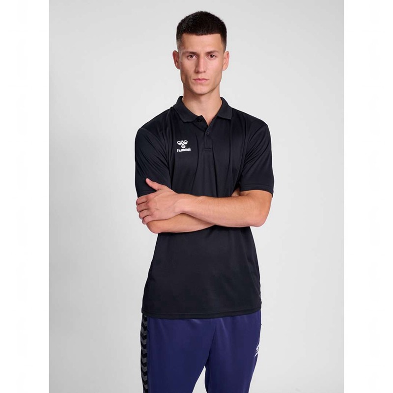 Polos Hummel Essential Homme Noir | 546554-294