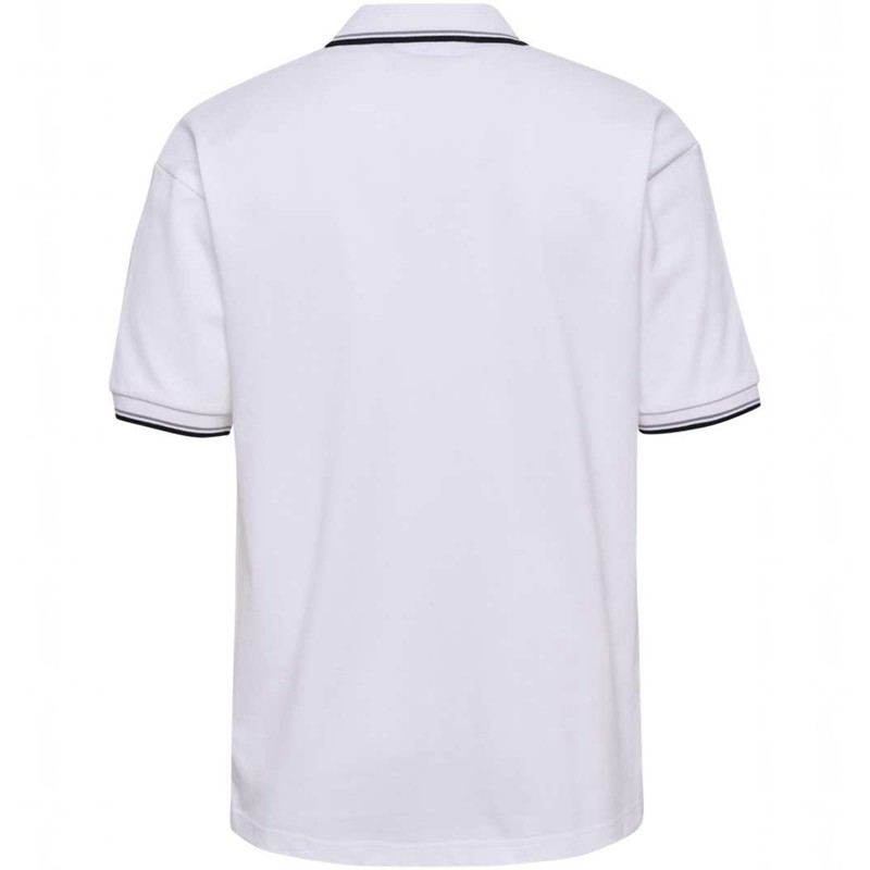 Polos Hummel Loose Shirt S/S Bee Homme Blanche | 471744-439