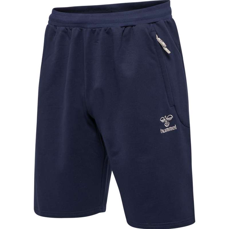 Polos Hummel Move Grid Cotton Homme Bleu Marine | 199999-023