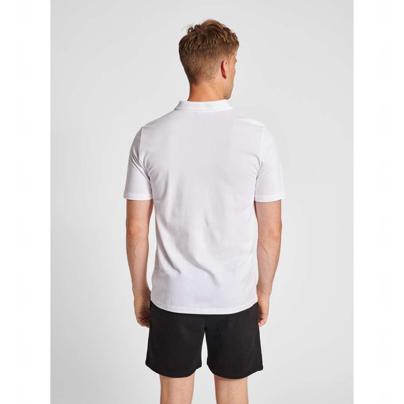Polos Hummel Red Classic Homme Blanche | 746361-778