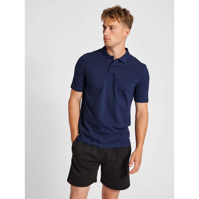 Polos Hummel Red Classic Homme Bleu Marine | 852575-844