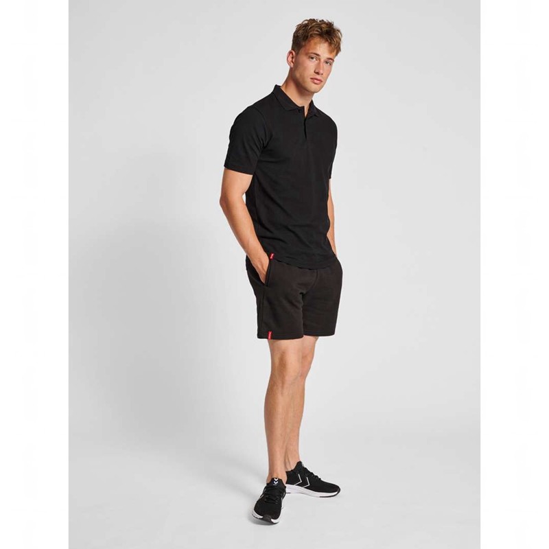 Polos Hummel Red Classic Homme Noir | 329855-918