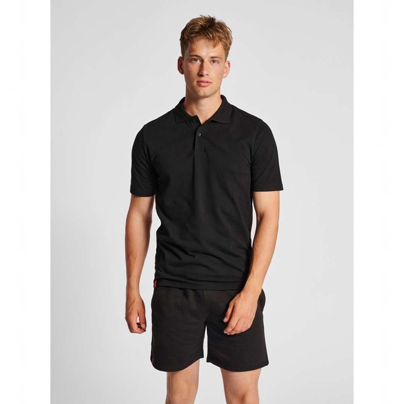 Polos Hummel Red Classic Homme Noir | 329855-918