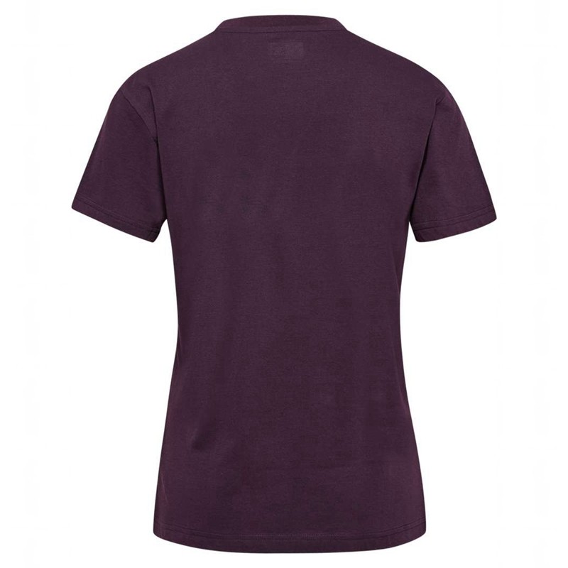 Sandale Hummel Elemental Logo Cotton Femme Violette | 921448-742