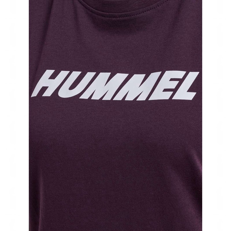 Sandale Hummel Elemental Logo Cotton Femme Violette | 921448-742