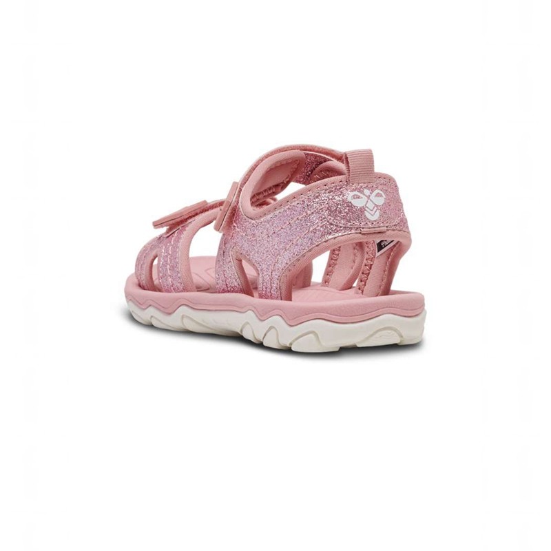 Sandale Hummel Glitter Jr Enfant Rose | 256240-636