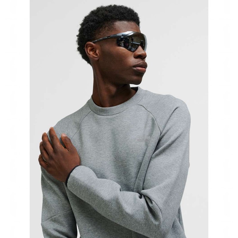 Sandale Hummel Tech Fleece Regular Crew Femme Grise | 262180-089