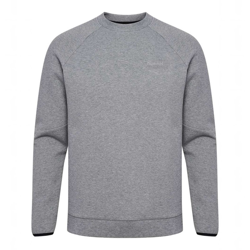 Sandale Hummel Tech Fleece Regular Crew Femme Grise | 262180-089