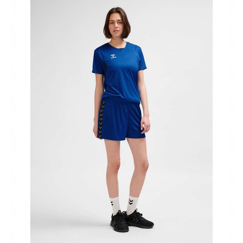 Short Hummel Authentic Pl Femme Bleu | 032997-531