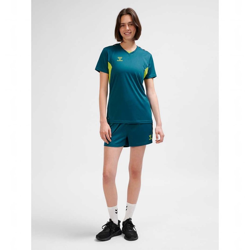 Short Hummel Authentic Pl Femme Bleu | 732306-946