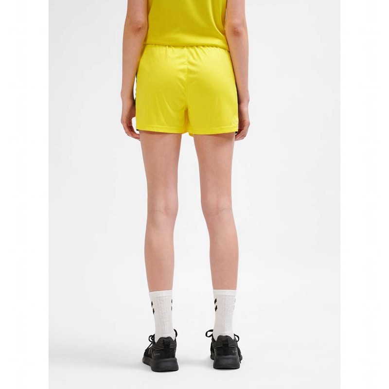 Short Hummel Authentic Pl Femme Jaune | 989719-456