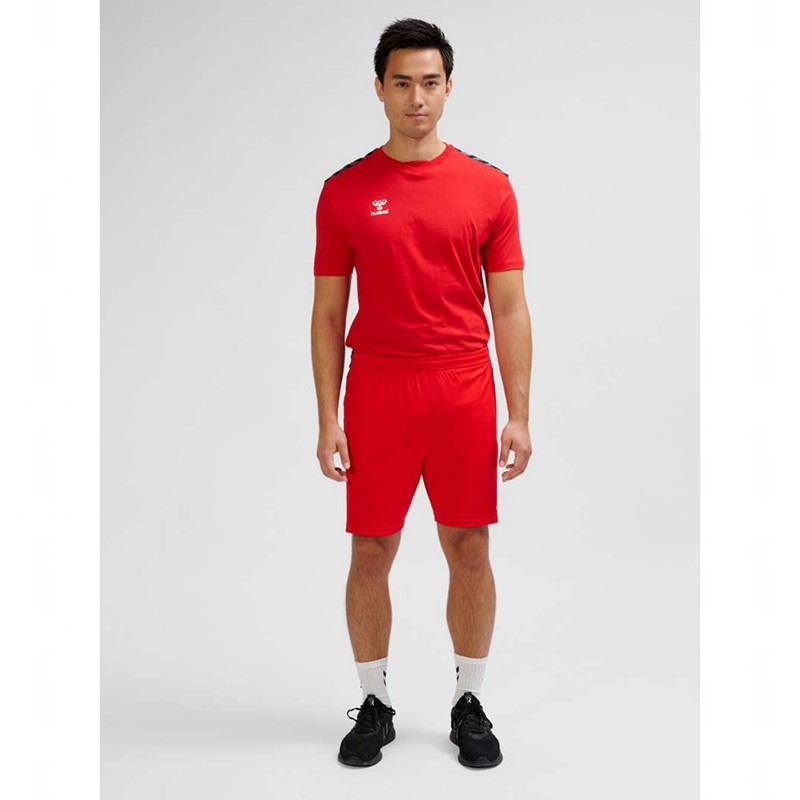 Short Hummel Authentic Pl Homme Rouge | 293669-461