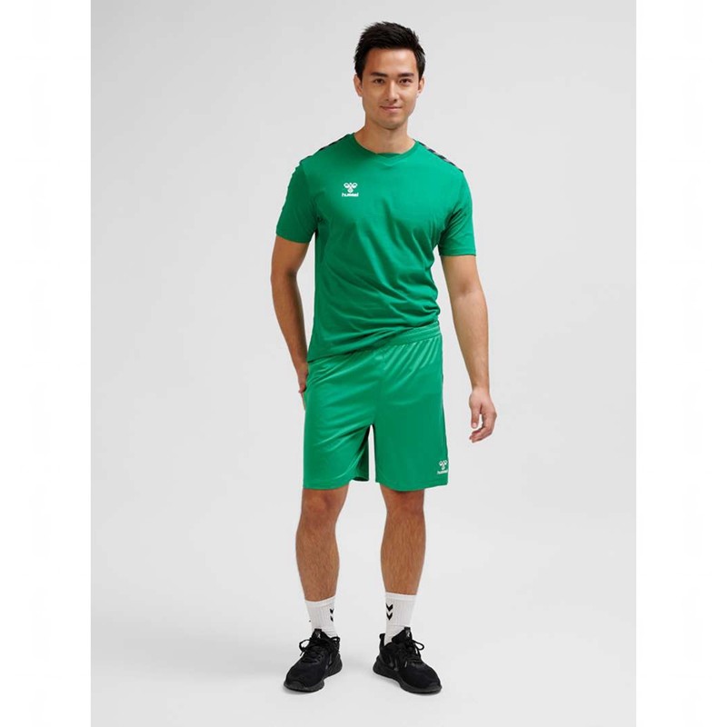 Short Hummel Authentic Pl Homme Vert | 899794-625