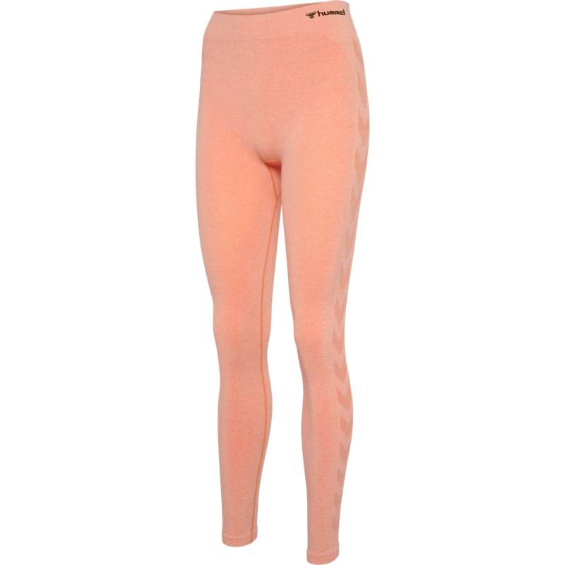 Short Hummel Ci Seamless Mid Waist Femme Corail | 190182-228