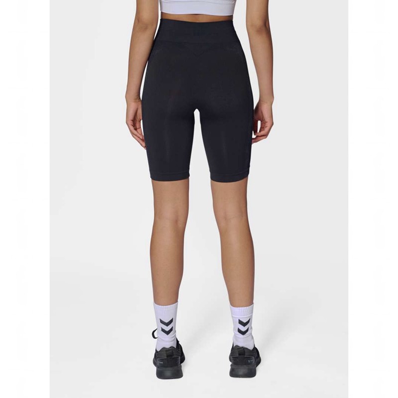 Short Hummel Clea Seamless Cycling Femme Noir | 204788-344
