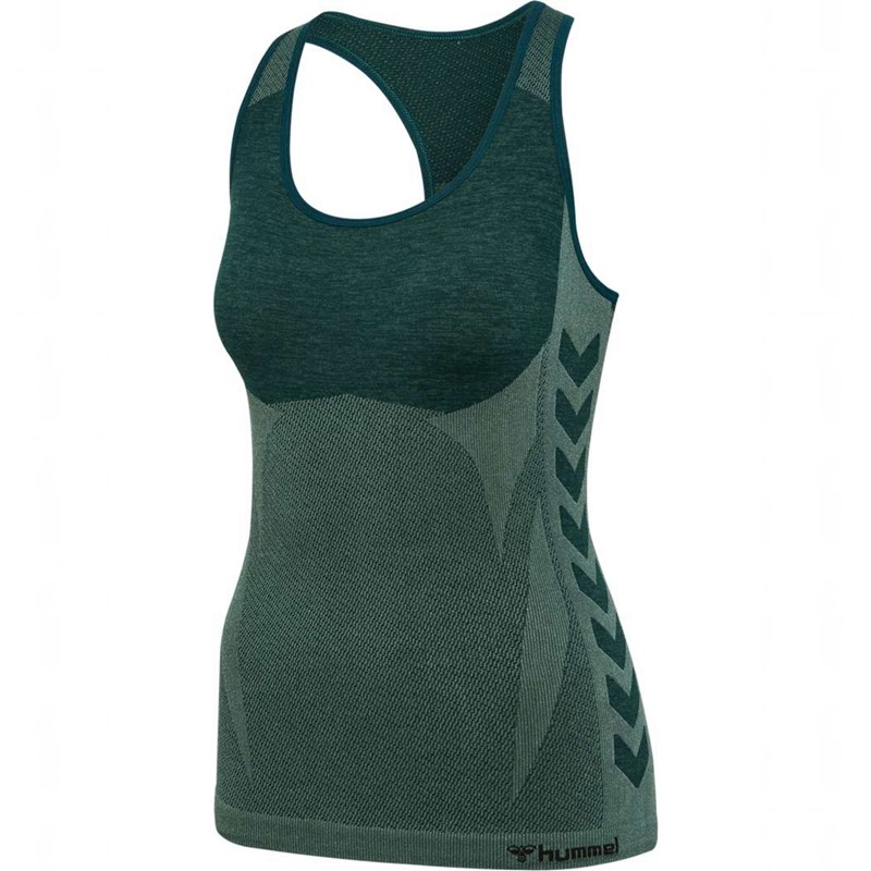 Short Hummel Clea Seamless Femme Vert | 794960-426