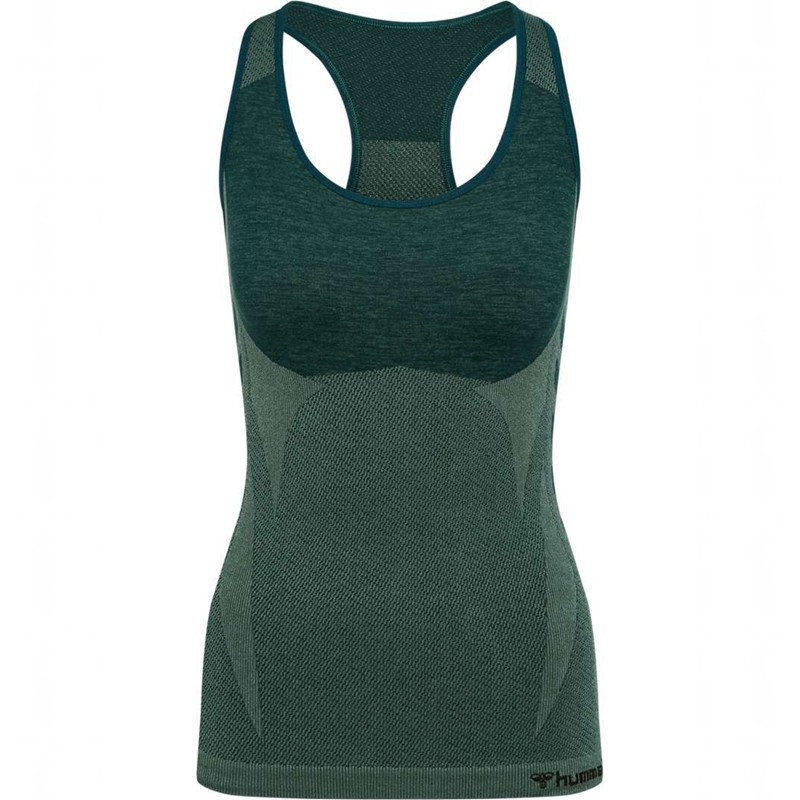 Short Hummel Clea Seamless Femme Vert | 794960-426