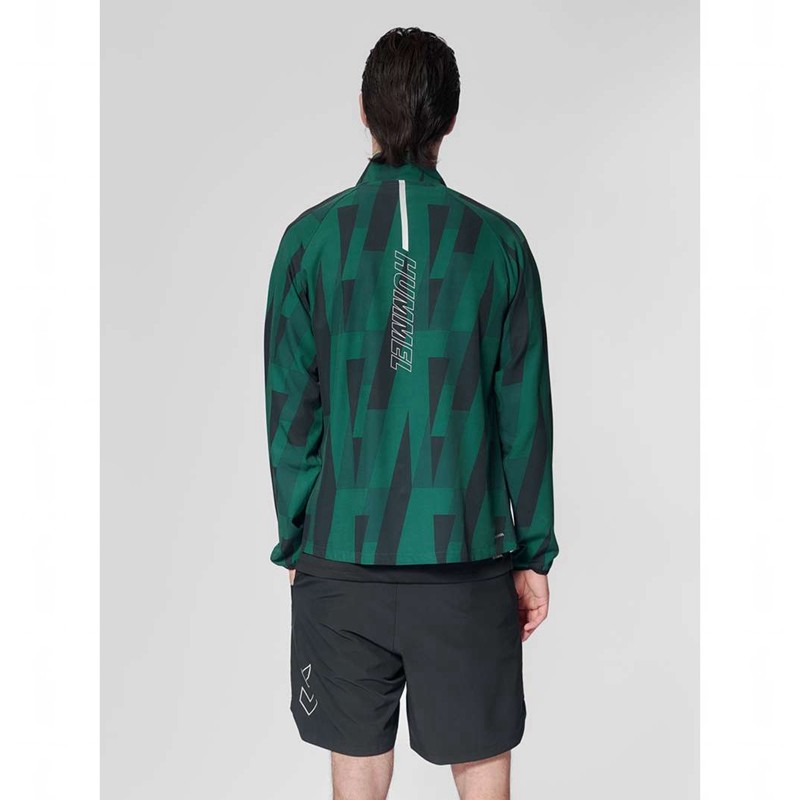 Short Hummel Court Aop Homme Vert | 940931-875