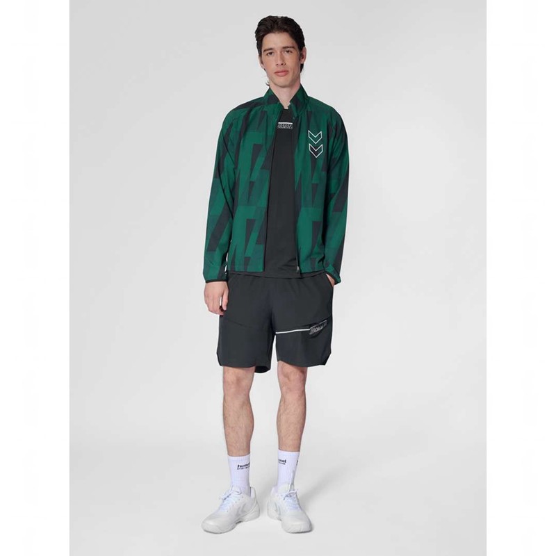Short Hummel Court Aop Homme Vert | 940931-875