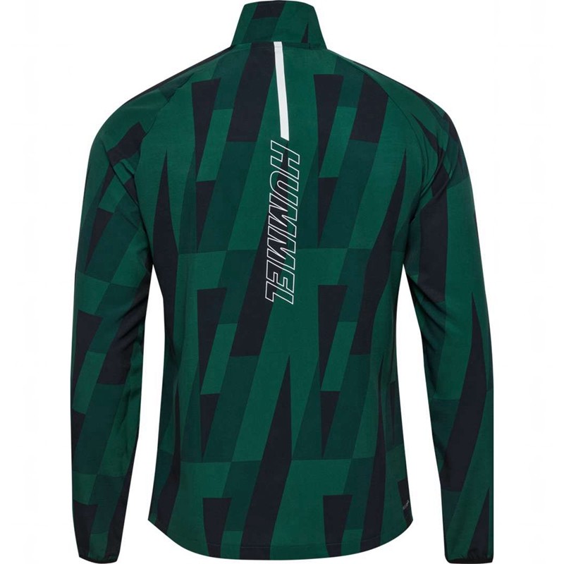 Short Hummel Court Aop Homme Vert | 940931-875