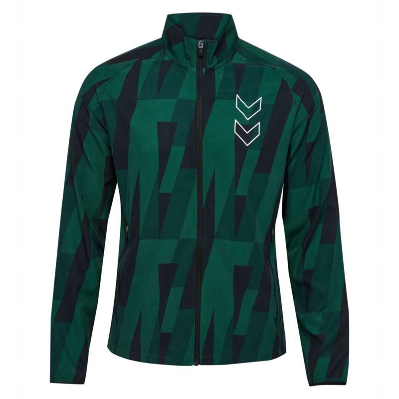 Short Hummel Court Aop Homme Vert | 940931-875